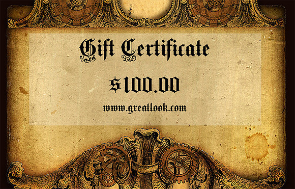 $100.00 Gift Certificate